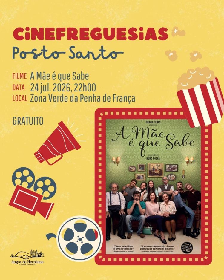 Cinema: A Mãe é que Sabe — Cinefreguesias no Posto Santo (2026)