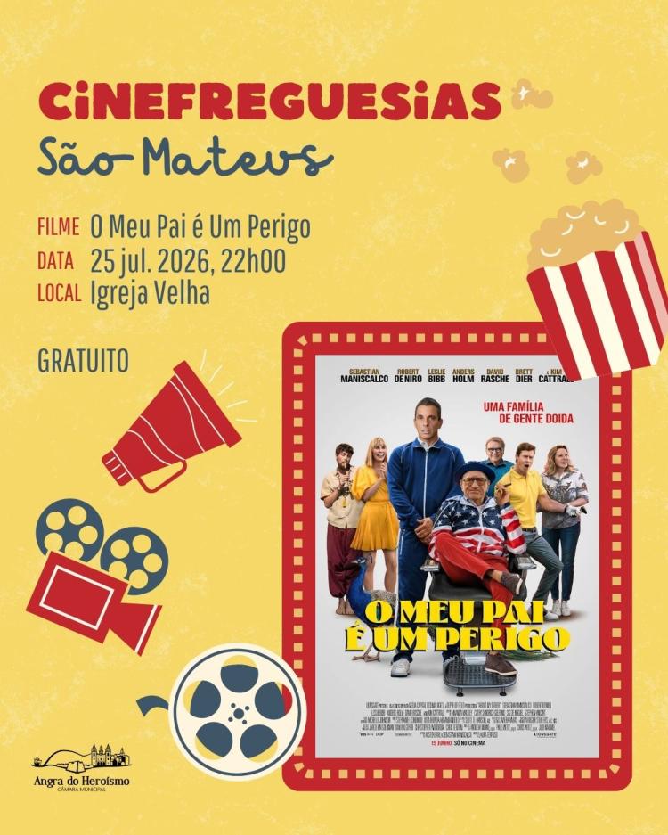 Cinema: O Meu Pai é Um Perigo — Cinefreguesias em São Mateus (2026)
