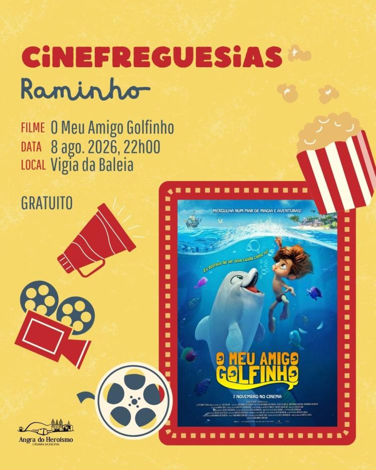 Cinema: O Meu Amigo Golfinho — Cinefreguesias no Raminho (2026)