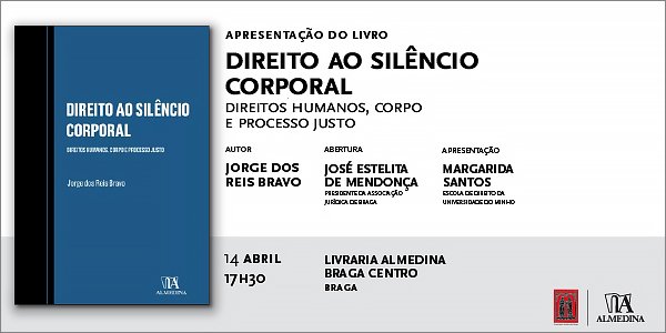 Apresentação livro 'Direito ao Silêncio Corporal'
