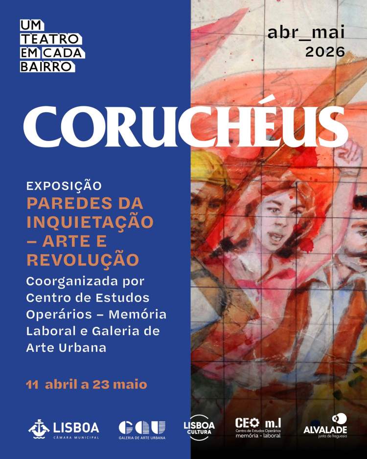 Exposição PAREDES DA INQUIETAÇÃO - ARTE E REVOLUÇÃO