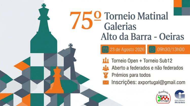 75º Torneio Matinal Galerias Alto da Barra - Open+Sub12