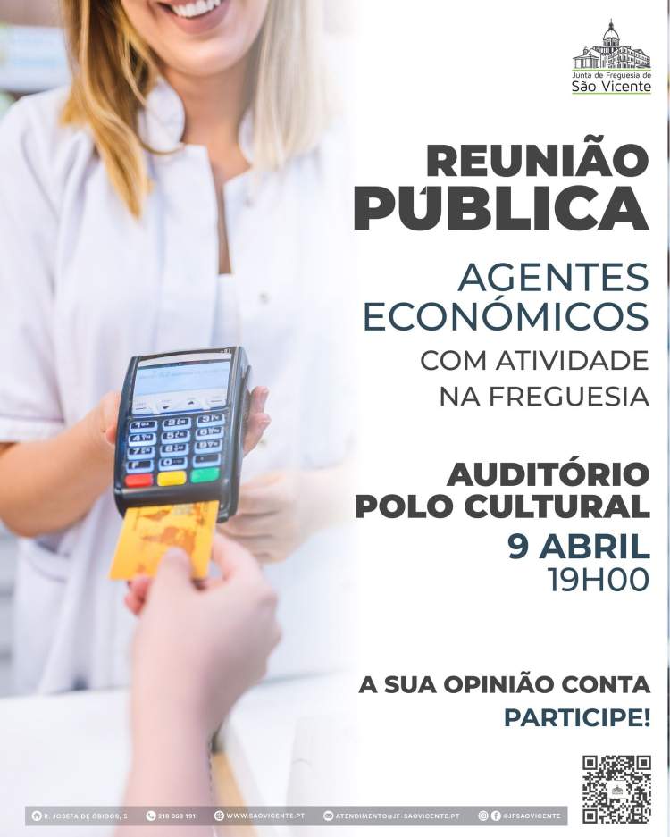 Reunião Pública - Agentes Económicos