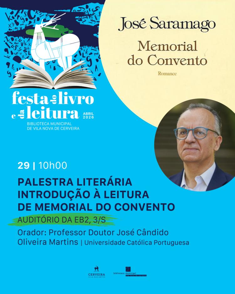 Palestra Literária 'Introdução a leitura de Memorial do Convento'