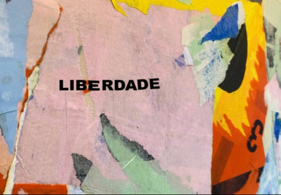 Cartazes em Liberdade