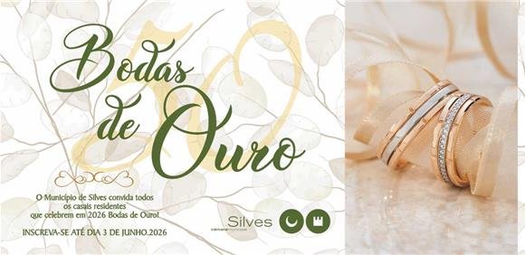 BODAS DE OURO - INSCRIÇÕES