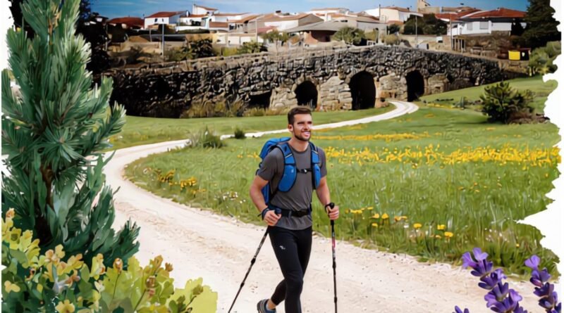 Casas de Don Antonio impulsa la Marcha Nórdica en el entorno del embalse de Ayuela