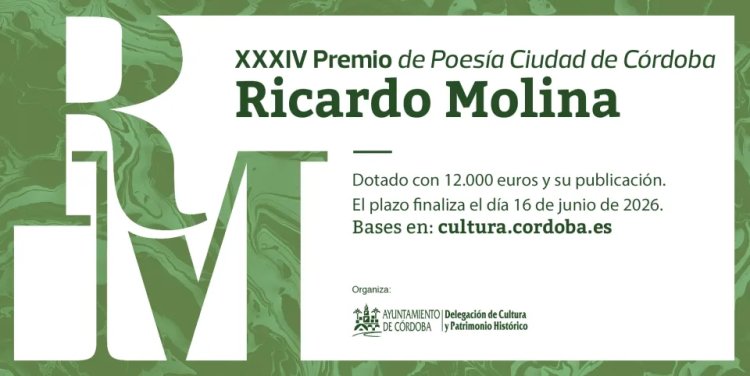 Premio de Poesía Ciudad de Córdoba 'Ricardo Molina'