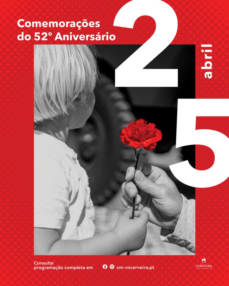 Comemoração do 25 de Abril