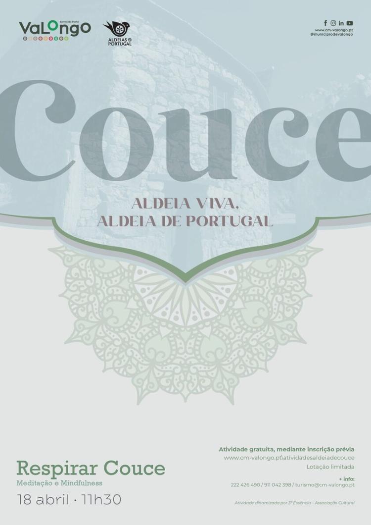Nova atividade em COUCE: Aldeia Viva, Aldeia de Portugal | “Respirar Couce – Meditação e Mindfulness”