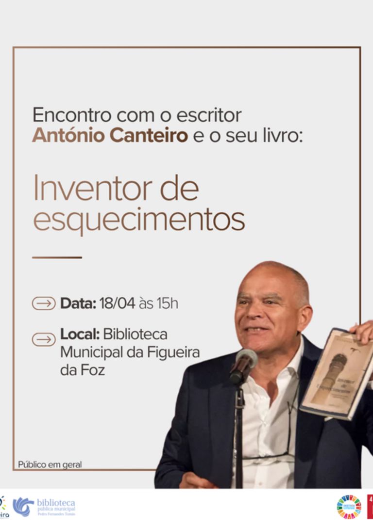 Comunidade de Leitores da Biblioteca Municipal - Encontro com o escritor António Canteiro