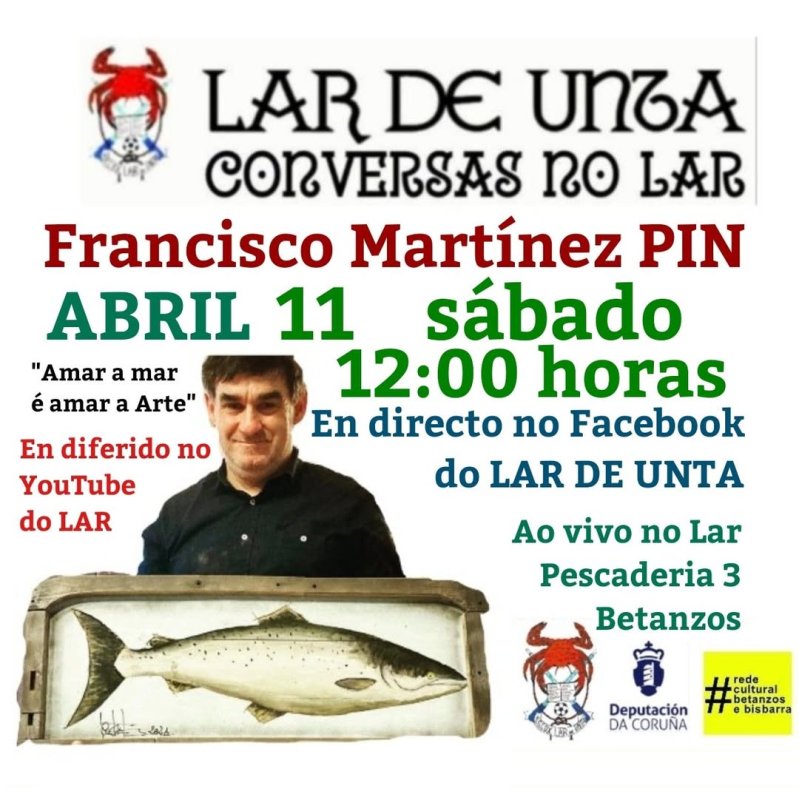 Conversas no Lar con Francisco Martínez Pin