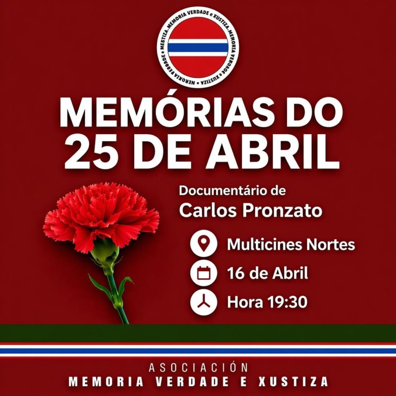 Memorias do 25 de Abril - Documental de Carlos Pronzato