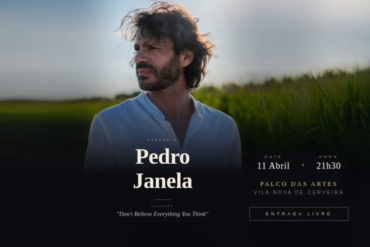 Pedro Janela apresenta “Don't Believe Everything You Think”