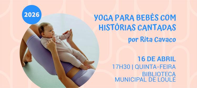 Yoga para bebés com histórias cantadas por Rita Cavaco