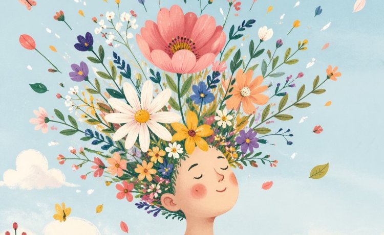 Cabeça em Flor!
