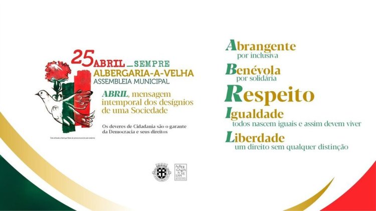 Comemorações do 25 de Abril 2026 (10 a 29 abril)