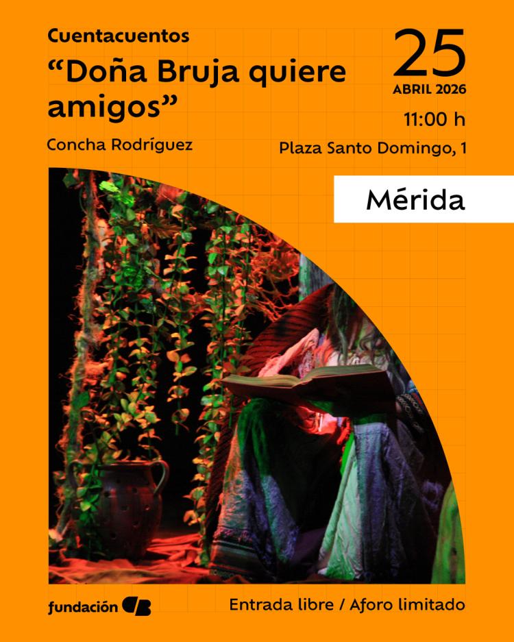 Cuentacuentos «Doña Bruja quiere amigos» de Concha Rodríguez