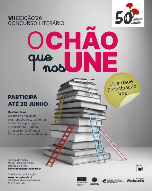 Concurso Literário 'O Chão que nos Une'