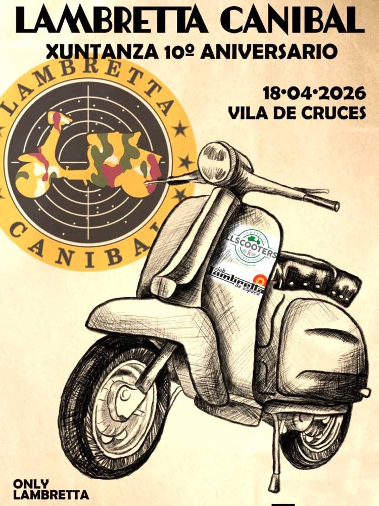 10° Xuntanza Lambretta Caníbal 