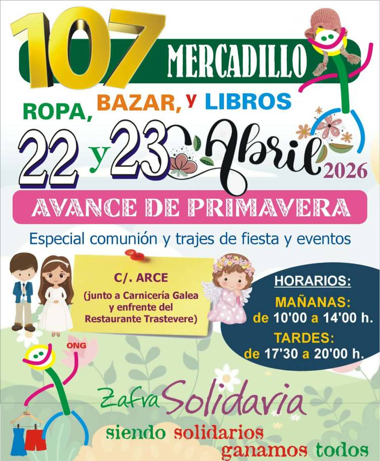 107 Mercadillo de Ropa, Bazar y Libros