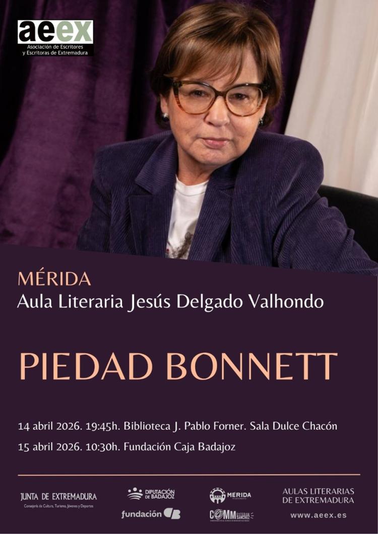 Aula Literaria Jesús Delgado Valhondo: «Piedad Bonnett»