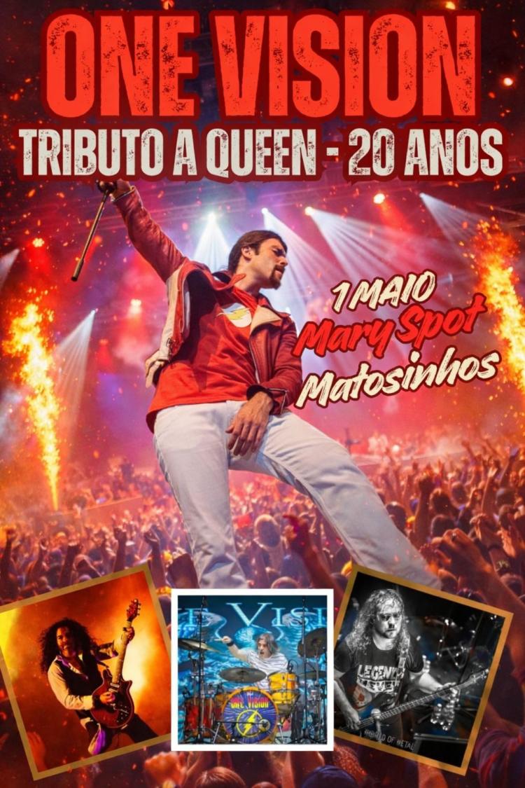 QUEEN TRIBUTO - ONE VISION @MARY SPOT VINTAGE BAR