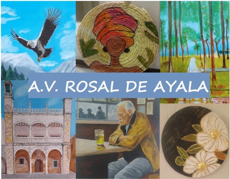 EXPOSICIÓN DE PINTURA Y MANUALIDADES - A.V. Rosal de Ayala