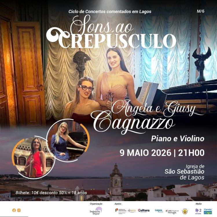 Sons ao Crepúsculo – Piano & Violino | Angela e Giusy Cagnazzo