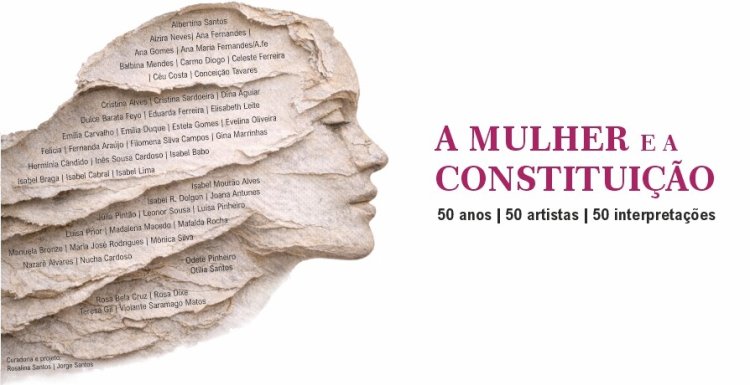 Exposição 'A Mulher e a Constituição - 50 anos | 50 artistas | 50 interpretações'