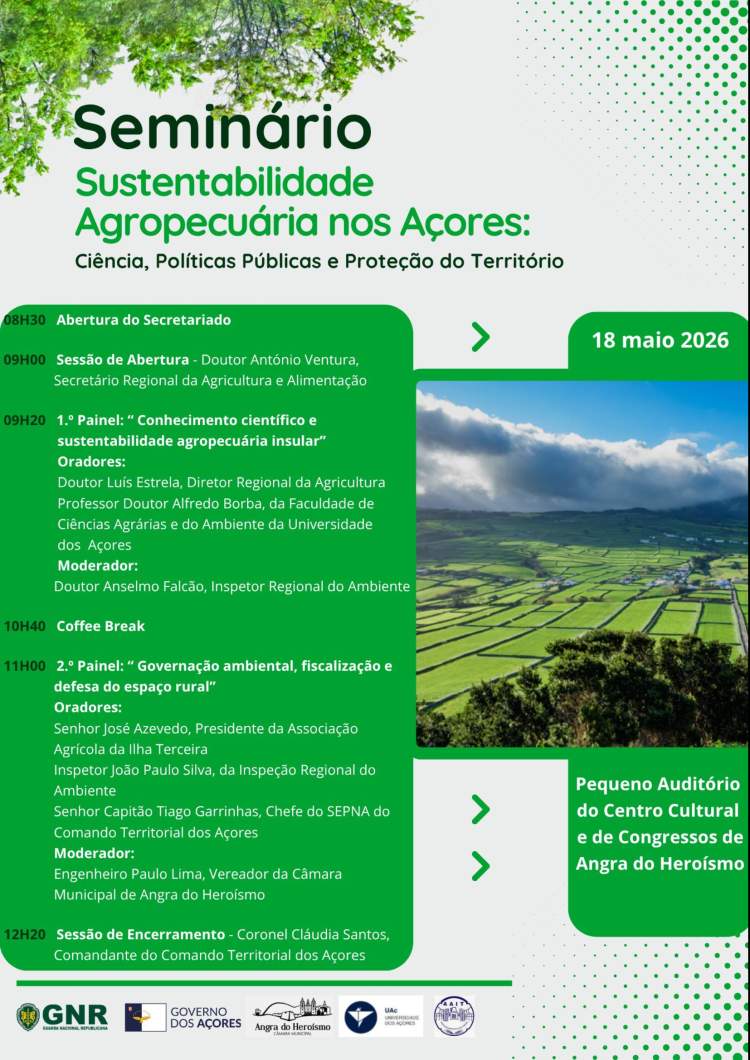 Seminário: Sustentabilidade Agropecuária nos Açores