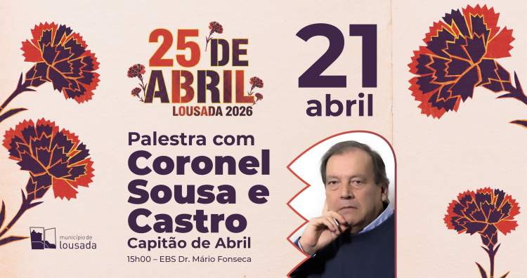 Palestra com o Coronel Sousa e Castro (Capitão de Abril)