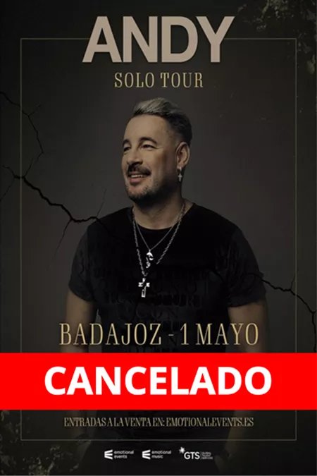 CANCELADO - ANDY SOLO TOUR