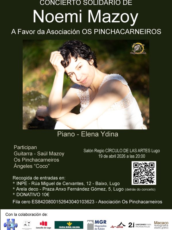 Concierto Solidario de Noemi Mazoy