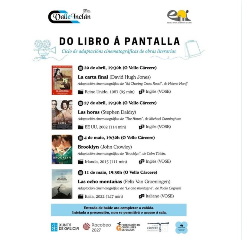 'Las ocho montañas' de Felix Van Groeningen | Do Libro á Pantalla: Ciclo de Adaptaciones Cinematográficas