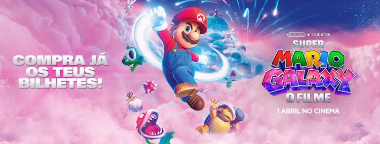 Cinema: Super Mario Galaxy - O Filme (VP)