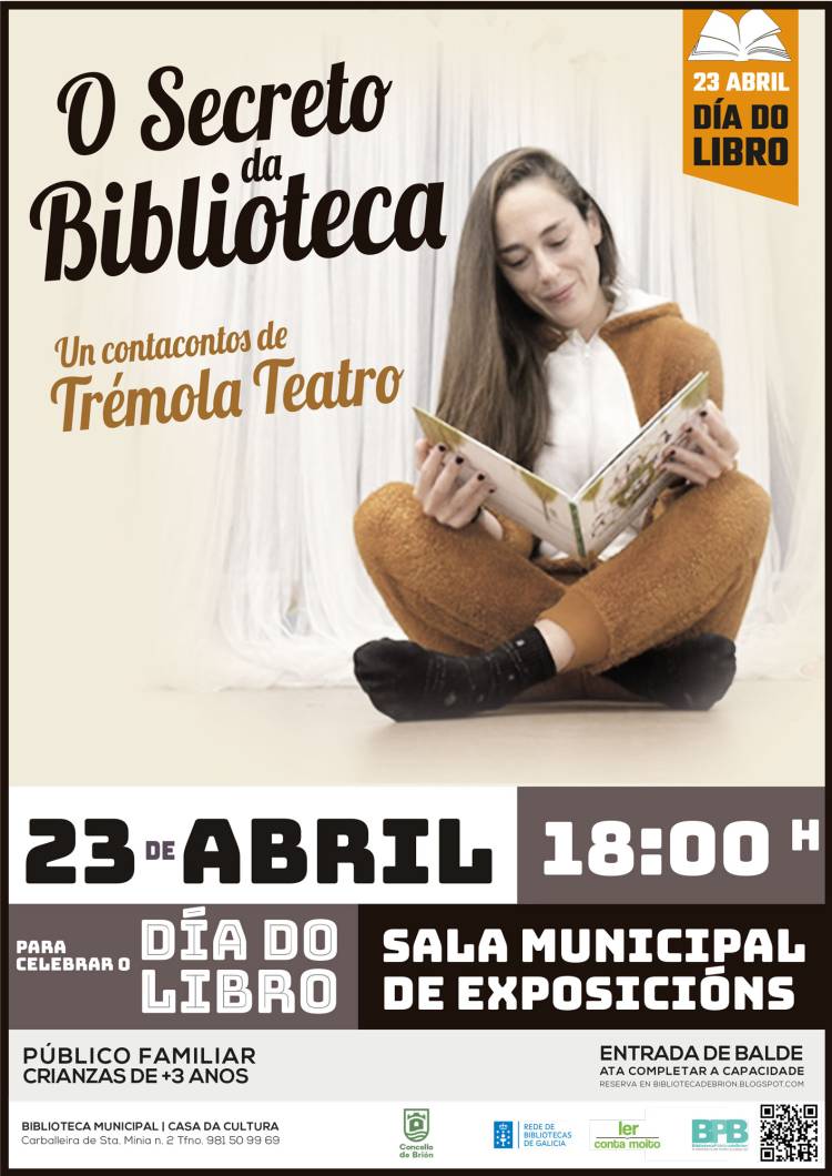 CONTACONTOS: O SECRETO DA BIBLIOTECA | TRÉMOLA TEATRO