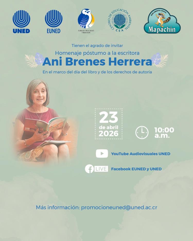 Homenaje póstumo a Ani Brenes Herrera