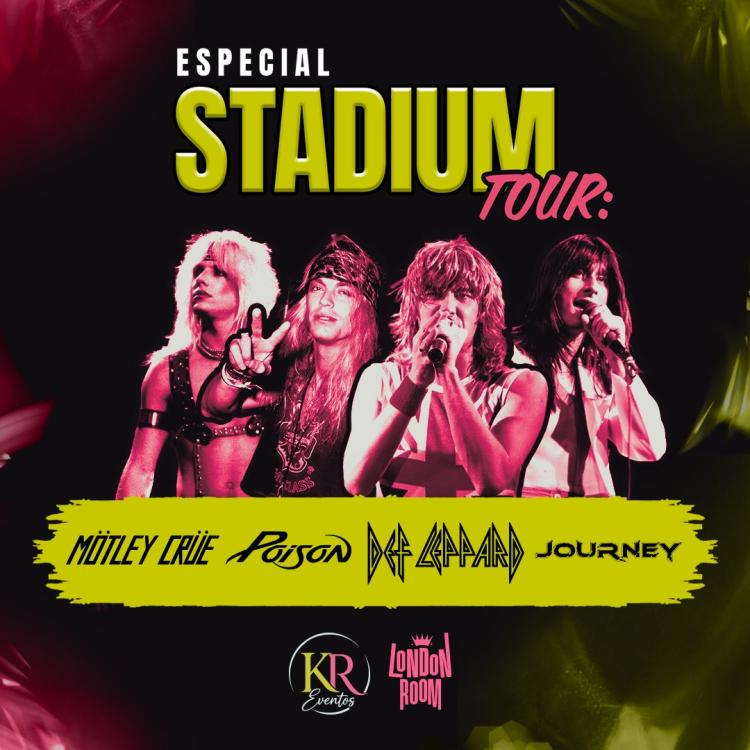 Especial Stadium Tour: Def Leppard + Motley Crue + Journey + Poison
