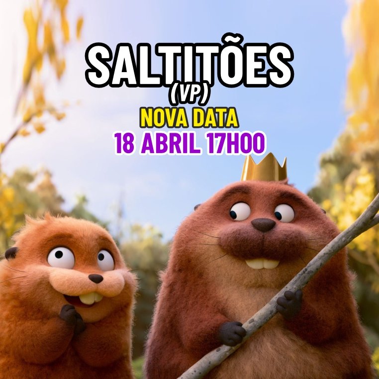 CINEMA: SALTITÕES (VP) [NOVA DATA]