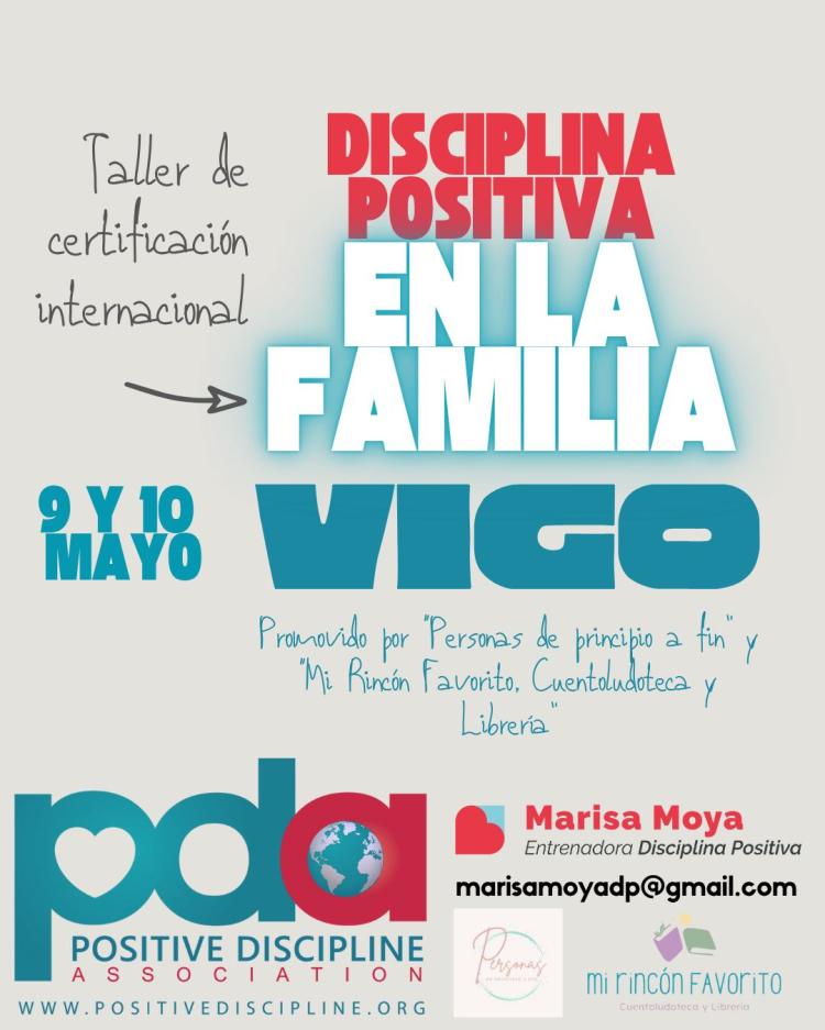 Vigo, Taller Certificación Internacional Disciplina Positiva Familias
