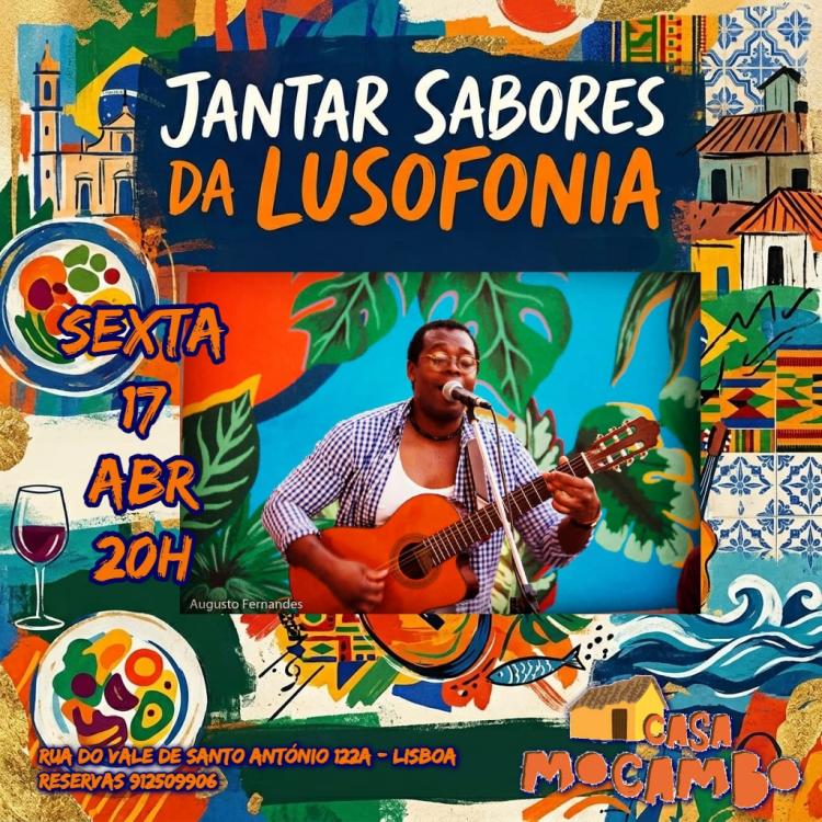 Jantar Sabores da Lusofonia com Chalo Correia