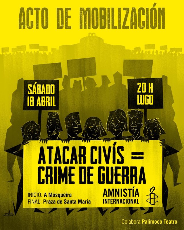 ATACAR CIVÍS = CRIME DE GUERRA | Acto de Movilización
