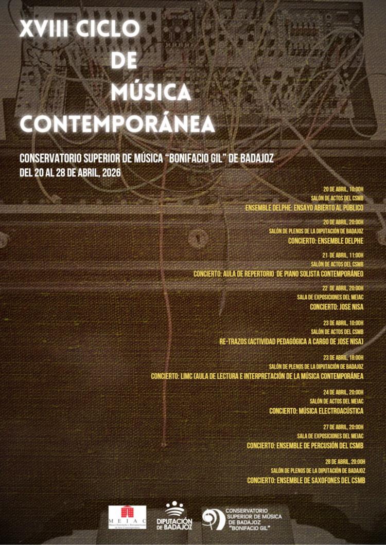 XIII Ciclo de Música Contemporánea.Concierto: Ensemble Delphe