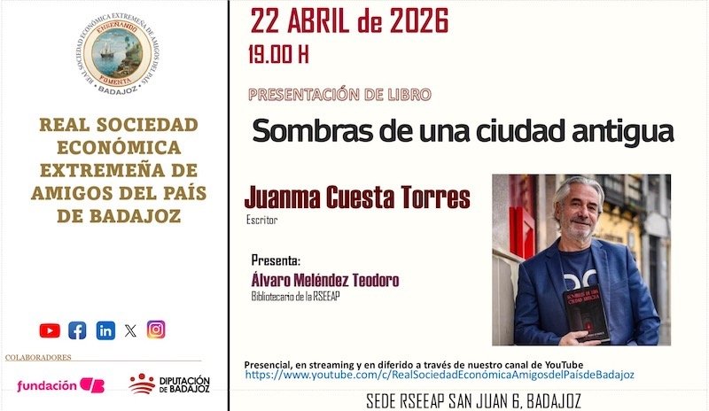 Presentación de libro – Sombras de una ciudad antigua