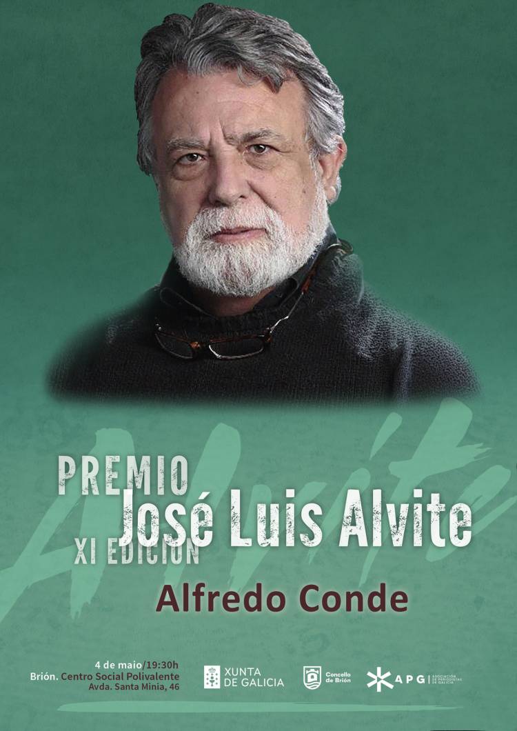 ENTREGA DO PREMIO JOSÉ LUIS ALVITE A ALFREDO CONDE