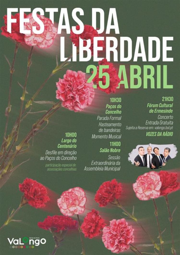 Festas da Liberdade - Comemorações do 25 de Abril