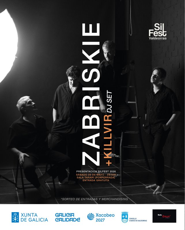 Presentación SilFest 2026 con Zabriskie y Killvir