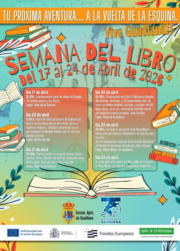 Semana del Libro 2026 en Guadiana