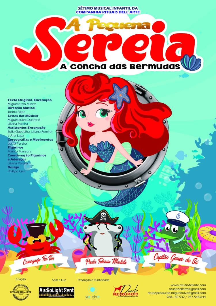 musical PEQUENA SEREIA em ALMADA